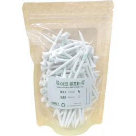생분해성 ECO 에코 골프티/친환경 골프티 [100개묶음]