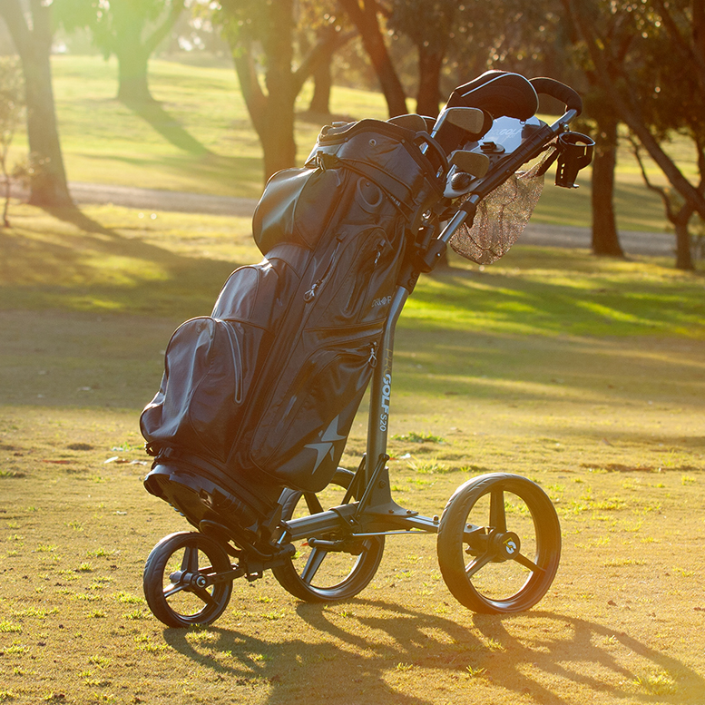 MGI 골프 3단 접이식 경량 수동 캐디카트 PROGOLF S20